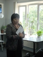 Руководитель отдела обучения и развития Сичинава Ольга Леонидовна открывает ДОО.