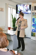 Президент компании Воеводина Татьяна Владимировна, по традиции, начала своё выступление.