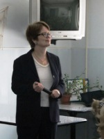 Татьяна Владимировна с интересом слушала выступления дистрибьюторов.